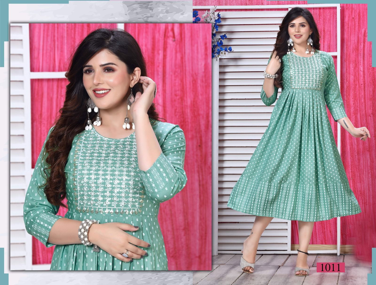 Beauty Queen Especial Vol 2 Anarkali Kurtis Catalog
